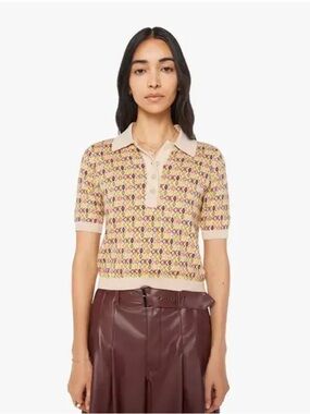 MOTHER The Hot Under The Collar Top Chess Club Sz L